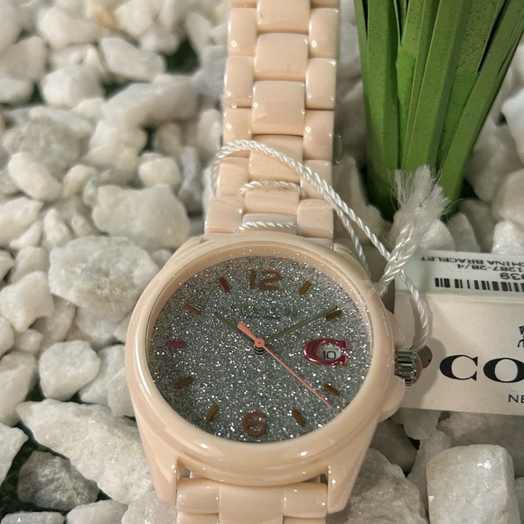 Coach Beige GlitterWatch
